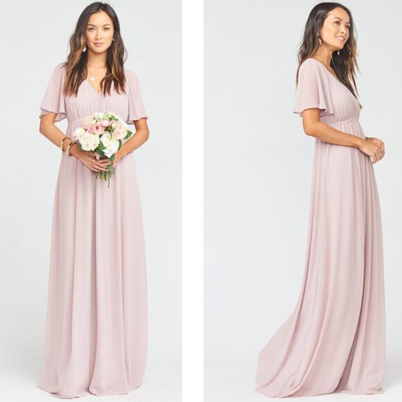 Show Me Your Mumu Emily Maxi Dress Small Pink NWT - Picture 1 of 12